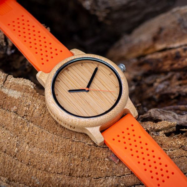 Reloj de madera Cockney Fireball
